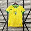 Camisa Feminina Brasil 24/25 Amarela Oficial – Torcedora