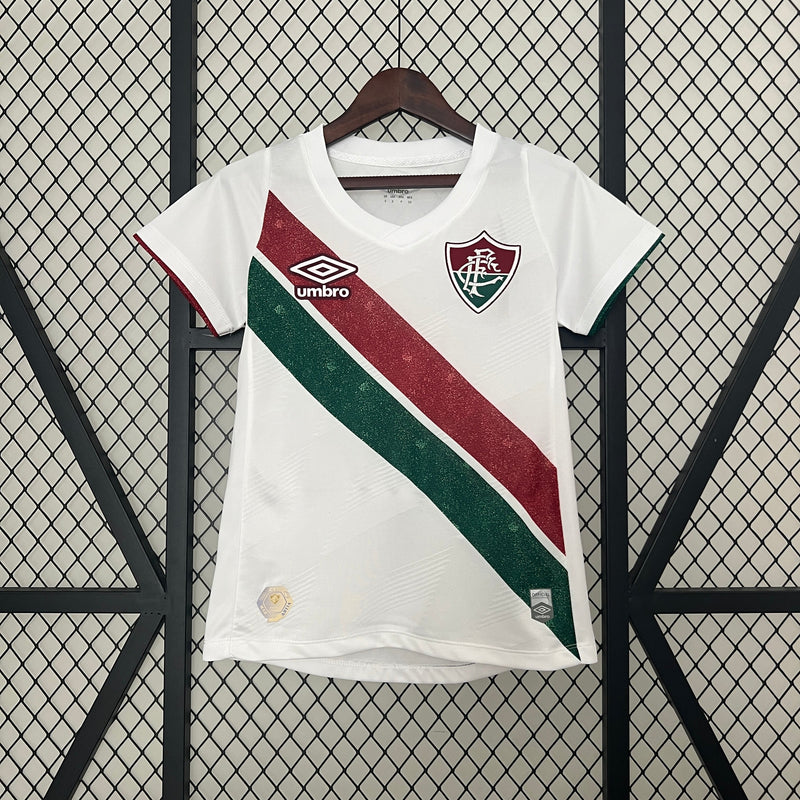 Camisa Feminina Fluminense 24/25 Branca Oficial – Torcedora