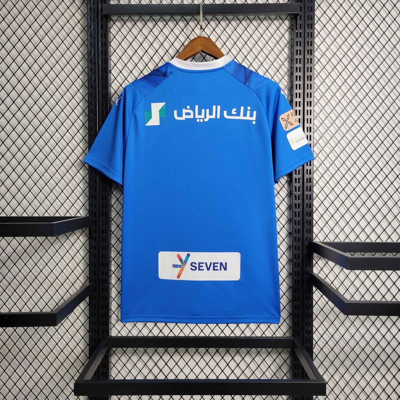 Camisa do Al-Hilal 24/25 Azul, Uniforme Oficial, Nova Coleção
