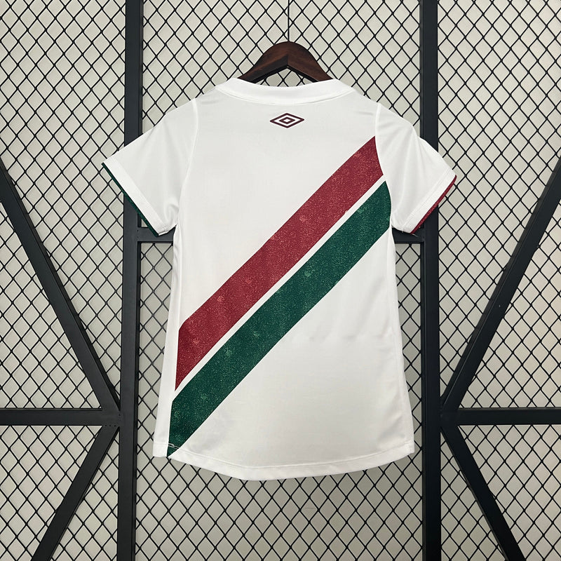 Camisa Feminina Fluminense 24/25 Branca Oficial – Torcedora