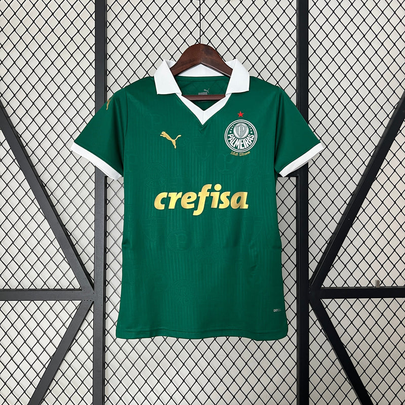 Camisa Feminina Palmeiras 24/25 Verde Oficial – Torcedora