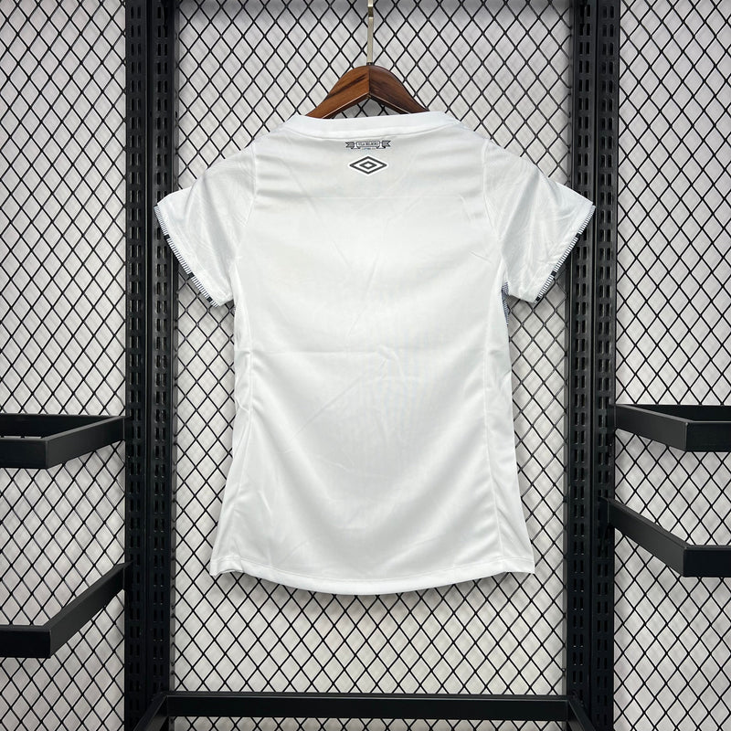 Camisa Feminina Santos 24/25 Branca Oficial – Torcedora