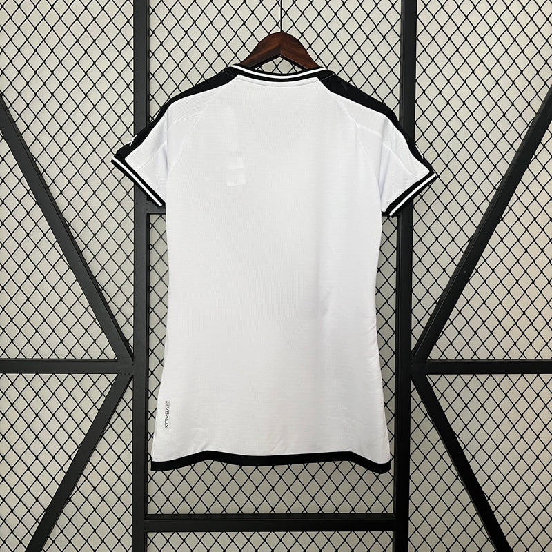 Camisa Feminina Vasco 24/25 Branca Oficial – Torcedora