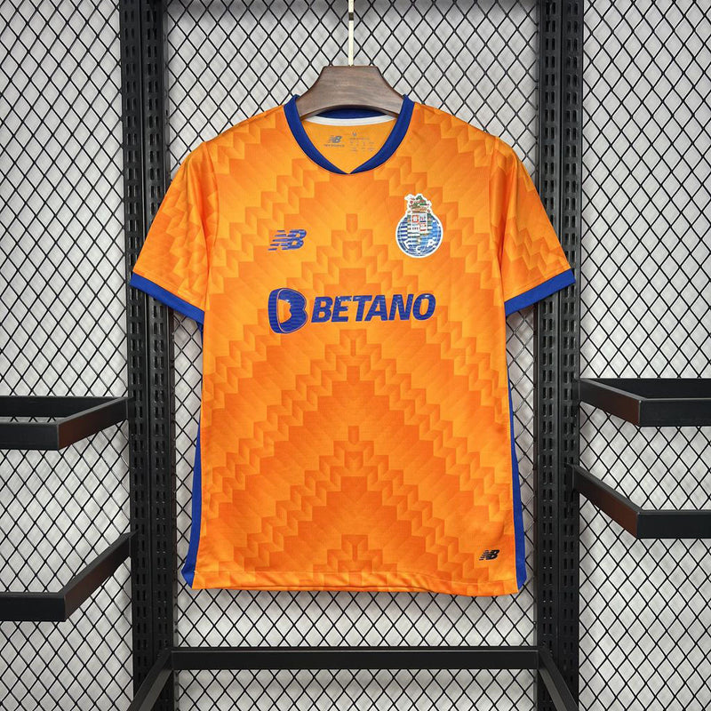 Camisa do Porto 24/25 Laranja, Uniforme Oficial, Nova Coleção