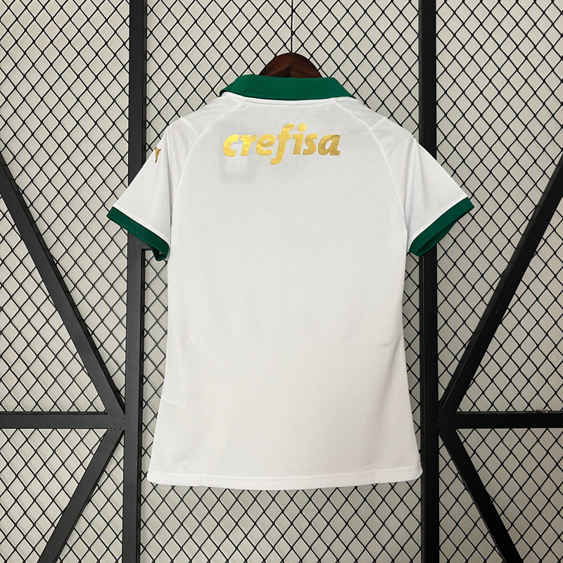 Camisa Feminina Palmeiras 24/25 Branca Oficial – Torcedora