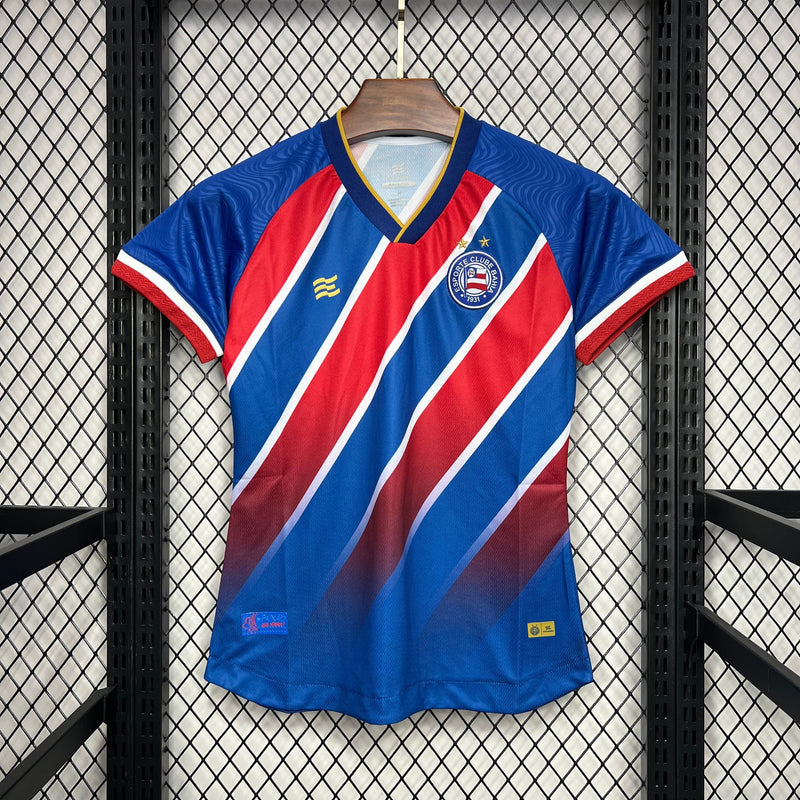 Camisa Feminina Bahia 24/25 Azul Oficial – Torcedora