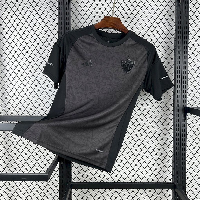 Camisa Atlético Mineiro 25/26 Preta – Modelo Exclusivo Torcedor Galo