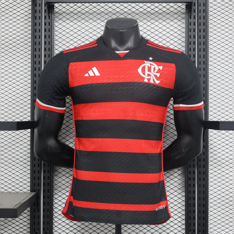 Camisa Versão Player do Flamengo 24/25 Vermelho e Preto, Uniforme Oficial, Nova Coleção