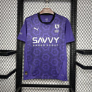 Camisa do Al-Hilal 24/25 Roxo, Uniforme Oficial, Nova Coleção