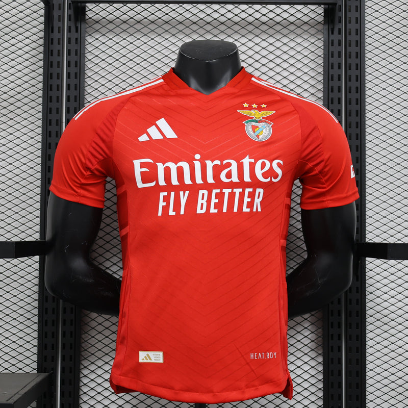 Camisa Benfica 24/25 Versão Player Vermelha Oficial