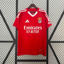 Camisa do Benfica 24/25 Vermelho, Uniforme Oficial, Nova Coleção