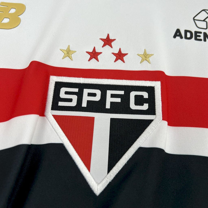 Camisa do São Paulo 25/26 Branco, Uniforme Oficial, Lançamento 2025