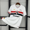 Camisa do São Paulo 25/26 Branco, Uniforme Oficial, Lançamento 2025