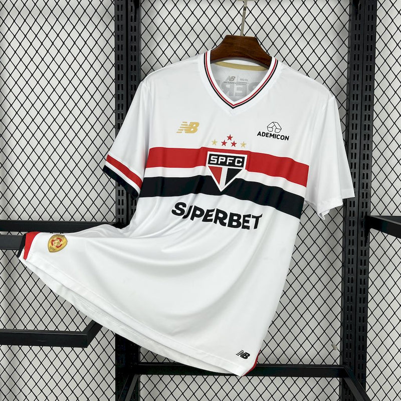 Camisa do São Paulo 25/26 Branco, Uniforme Oficial, Lançamento 2025