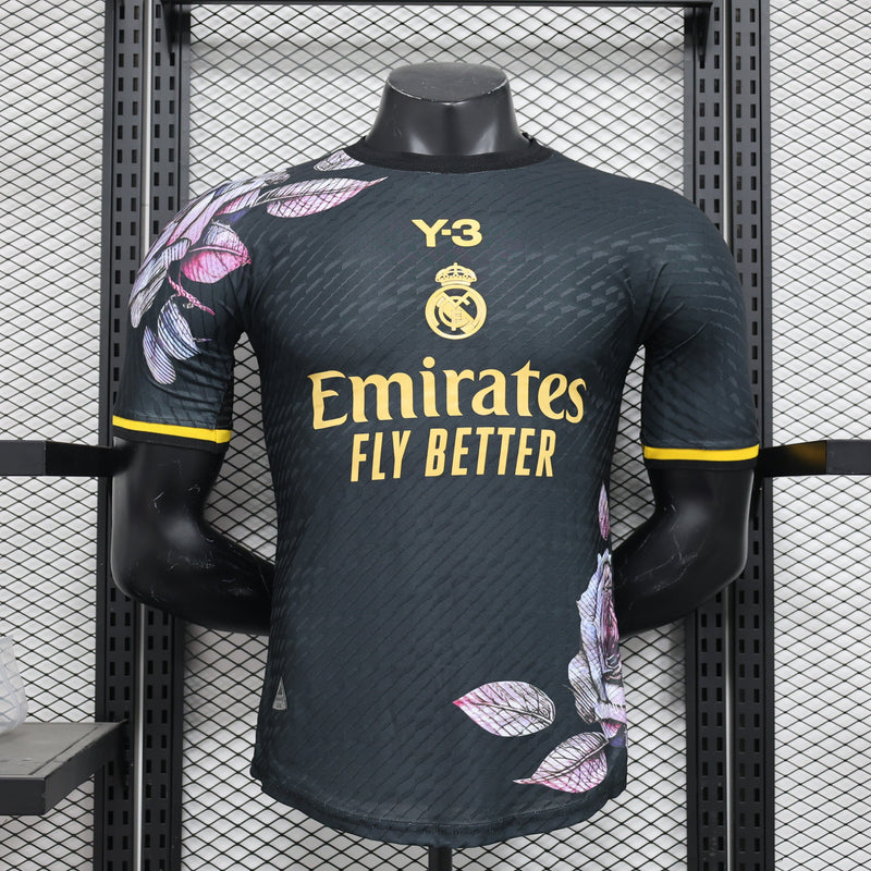 Camisa Real Madrid 24/25 Versão Player Preta Edição Especial Oficial