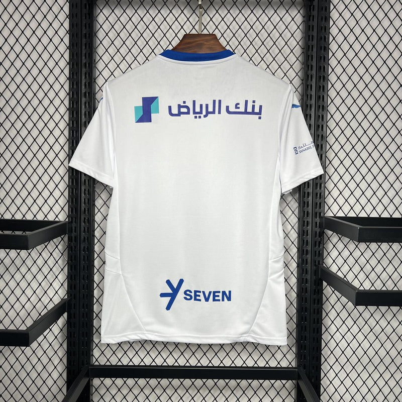 Camisa do Al-Hilal 24/25 Branco, Uniforme Oficial, Nova Coleção
