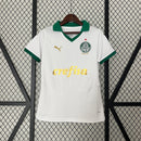 Camisa Feminina Palmeiras 24/25 Branca Oficial – Torcedora