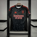 Camisa do Benfica 24/25 Preto, Uniforme Oficial, Nova Coleção