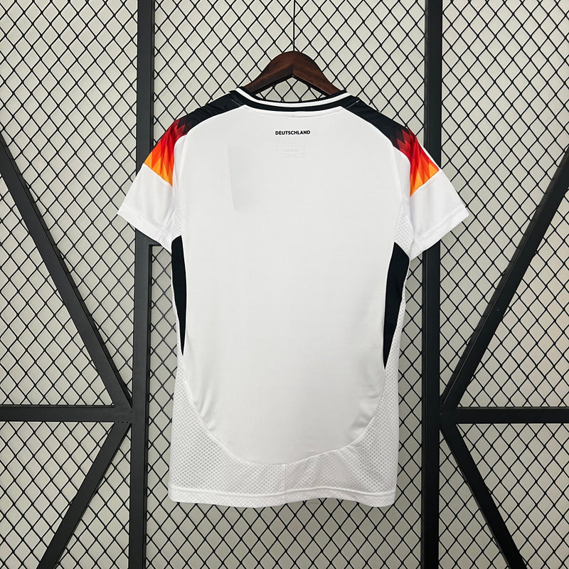 Camisa Feminina Alemanha 24/25 Branca Oficial – Torcedora