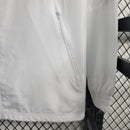 Jaqueta Corta Vento Manchester United 23/24 - Branca - FUT REAL